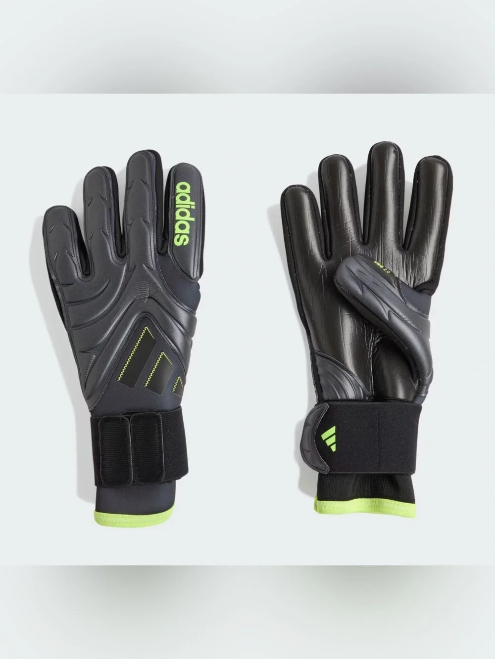 Adidas Copa Pro Goalkeeper Gloves Men’s Size 5 JN5335 NWT Black/Green $130